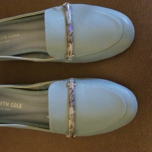 Fabulous Kenneth Cole blue leather shoes - Picture 2 of 8